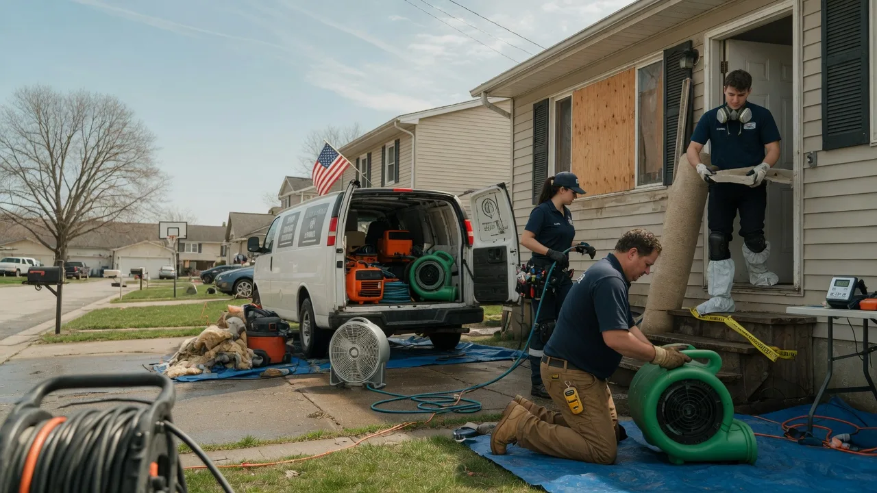 Water Damage Restoration in Ingraham, IL near me